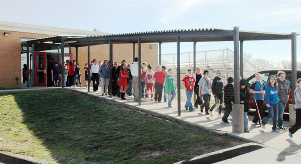 St. Clair Junior High Evacuation